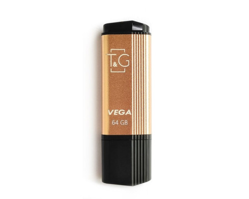 USB флеш-накопичувач T&G 64gb Vega 121 Колір Золотий