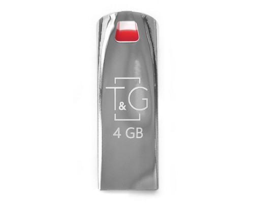 USB флеш-накопичувач T&G 4gb Chrome 115 Колір Сталевий