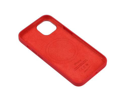 Чохол Silicone Case with MagSafe для iPhone 13 Колір 11.Blue Fog