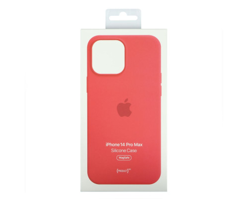 Чохол Original Silicone+MagSafe для iPhone 14 Pro Max Колір 3, Крейдовий Рожевий