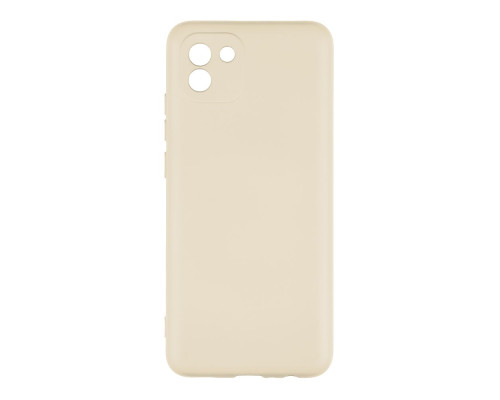 Чохол Full Case TPU+Silicone Touch No Logo для Samsung A03 4G Колір 11, Ivory 2020000327042