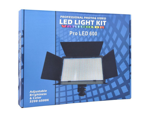 Лампа LED Camera Light 29cm (E-600) Battery Колір Чорний