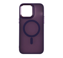 Чохол TPU+PC Space Magnetic Color with Magsafe для iPhone 14 Pro Max Колір Темно-фіолетовий 2020000340942