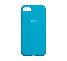 Чохол Silicone Case Full Size (AA) для iPhone 7/8/SE2 Колір 16.Blue 2020000152996