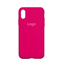 Чохол Silicone Case Full Size (AA) для iPhone Xr Колір 38.Shiny pink 2020000148999