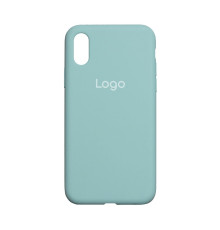 Чохол Silicone Case Full Size (AA) для iPhone Xr Колір 21.Sea blue 2020000150596