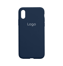 Чохол Silicone Case Full Size (AA) для iPhone Xs Max Колір 36.Blue cobalt 2020000150404