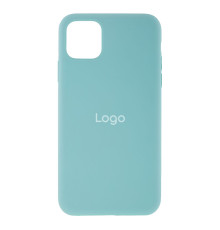 Чохол Silicone Case Full Size (AA) для iPhone 11 Pro Max Колір 64.Light Cyan 2020000237075