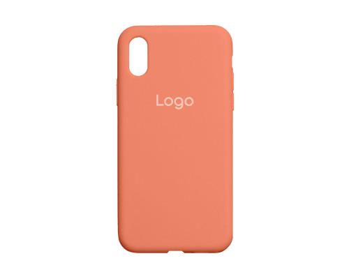 Чохол Silicone Case Full Size (AA) для iPhone Xs Max Колір 02.Apricot 2020000150510