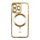 Чохол TPU Metallic Full Camera with Magsafe для Iphone 15 Pro Max Колір Rose Gold 2020000370154