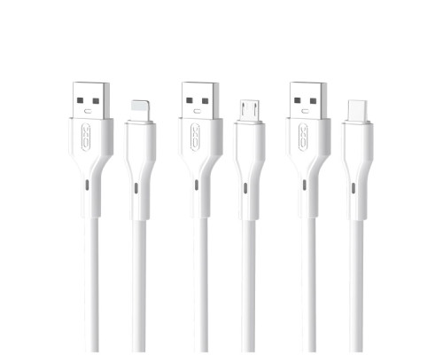 Кабель XO NB230 Rock Series Type-C 2.4A М'ята упаковка Колір Чорний 2020000354048