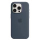 Чохол Silicone Case with MagSafe для iPhone 15 Plus Колір 05.Cypress