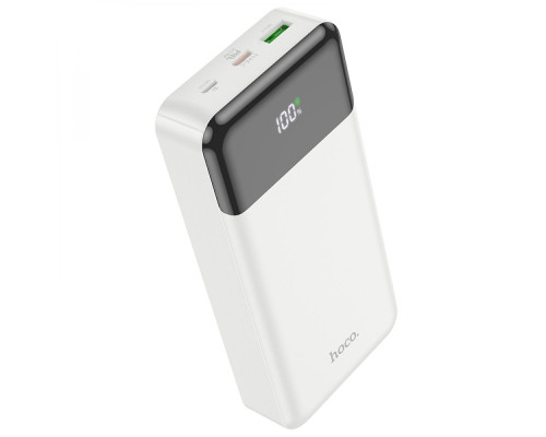 Універсальна Мобільна Батарея Power Bank Hoco J102A Cool figure PD20W+QC3.0 20000 mAh Колір Бiлий 6931474783639