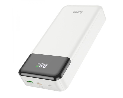 Універсальна Мобільна Батарея Power Bank Hoco J102A Cool figure PD20W+QC3.0 20000 mAh Колір Бiлий 6931474783639