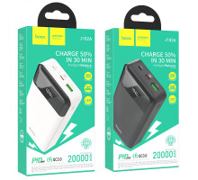 Універсальна Мобільна Батарея Power Bank Hoco J102A Cool figure PD20W+QC3.0 20000 mAh Колір Бiлий 6931474783639