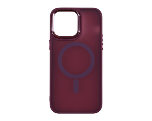 Чохол TPU+PC Space Magnetic Color with Magsafe для iPhone 15 Pro Max Колір Bordo 2020000429050