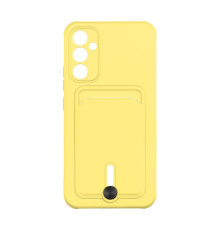 Чохол TPU Colorfull Pocket Card для Samsung Galaxy A34 5G Колір 04.Yellow 2020000358145