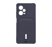 Чохол TPU Colorfull Pocket Card для Xiaomi Redmi Note 12 Pro+ 5G Колір 08.Dark blue 2020000357285