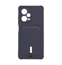 Чохол TPU Colorfull Pocket Card для Xiaomi Redmi Note 12 Pro+ 5G Колір 08.Dark blue 2020000357285