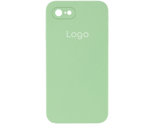 Чохол Silicone Case Square Full Camera для iPhone 7/8/SE 2020 Колір 55.Pine green 2020000428428