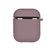 Чохол Silicone Case with microfibra для Airpods 1/2 Колір 68.Blackcurrant 2020000367956