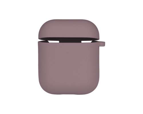 Чохол Silicone Case with microfibra для Airpods 1/2 Колір 68.Blackcurrant 2020000367956