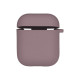 Чохол Silicone Case with microfibra для Airpods 1/2 Колір 34.Purple 2020000367970