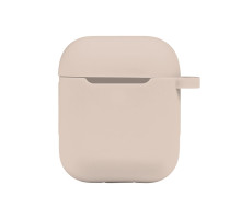 Чохол Silicone Case with hook для Airpods 1/2 Колір 19.Pink sand 2020000369042