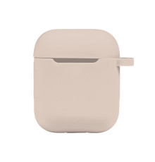 Чохол Silicone Case with hook для Airpods 1/2 Колір 19.Pink sand 2020000369042