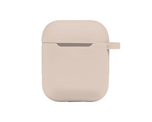 Чохол Silicone Case with hook для Airpods 1/2 Колір 19.Pink sand 2020000369042