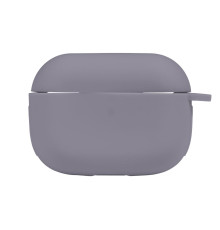 Чохол Silicone Case with hook для Airpods Pro Колір 28.Lavender grey 2020000368830