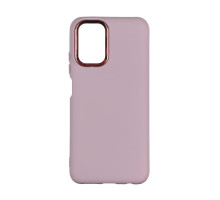 Чохол Silicone Cover Metal frame (AA) для Xiaomi Redmi Note 10 / Note 10s Колір 19.Pink sand 2020000364870