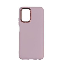 Чохол Silicone Cover Metal frame (AA) для Xiaomi Redmi Note 10 / Note 10s Колір 19.Pink sand 2020000364870