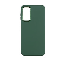 Чохол Silicone Cover Metal frame (AA) для Samsung Galaxy A14 4G (A145) / A14 5G (A146) Колір 45.Army green 2020000365761