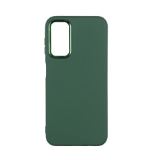 Чохол Silicone Cover Metal frame (AA) для Samsung Galaxy A14 4G (A145) / A14 5G (A146) Колір 45.Army green 2020000365761