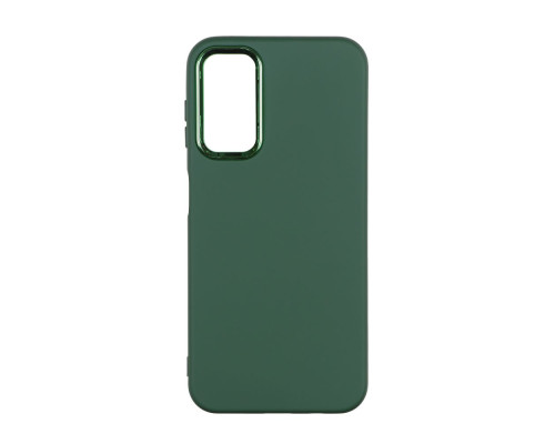 Чохол Silicone Cover Metal frame (AA) для Samsung Galaxy A14 4G (A145) / A14 5G (A146) Колір 45.Army green 2020000365761