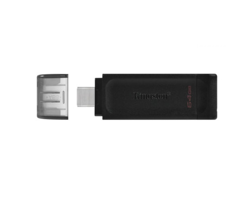 USB флеш-накопичувач 3.2 Kingston DT 70 256GB Type-C Колір Чорний 740617331233