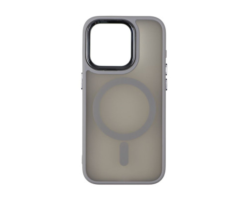 Чохол TPU+PC Space Magnetic Color with Magsafe для iPhone 14 Колір Grey 2020000375142