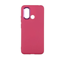 Чохол Silicone Cover Metal frame (AA) для Xiaomi Redmi 12C Колір 42.Maroon 2020000365181