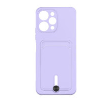 Чохол TPU Colorfull Pocket Card для Xiaomi Redmi 12 Колір 39.Elegant purple 2020000357964