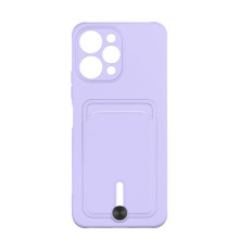 Чохол TPU Colorfull Pocket Card для Xiaomi Redmi 12 Колір 39.Elegant purple 2020000357964