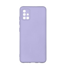 Чохол Silicone Cover Full Camera (A) для Samsung Galaxy A51 (A515) Колір 05.Lilac 2020000353010