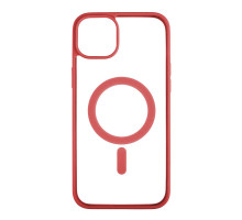 Чохол TPU Color with Magsafe для iPhone 14 Plus М'ята упаковка Колір 01, Червоний 2020000389903