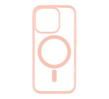 Чохол NEW TPU Color with Magsafe для iPhone 15 Pro Колір 14, Pink 2020000391067