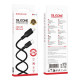 Кабель USB Borofone BX113 Silicone Type-C to Lightning PD27W 2m Колір Чорний 6941991115479 ma35598_3346763