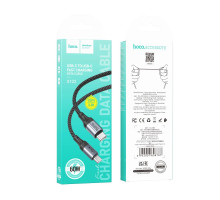 Кабель USB Hoco X102 Type-C to Type-C 60W Колір Чорний 6942007608787