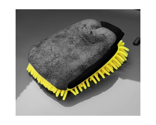 Рукавичка з мікрофібри 19*26 см Колір Жовтий 2020000486442 ma36126_3606766