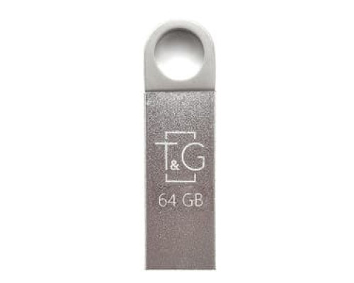 USB флеш-накопичувач T&G 64gb Metal 0.26 Колір Сталевий 4719303949348