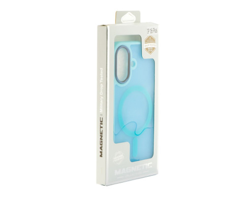 Чохол TPU+PC Space Magnetic Color with Magsafe для iPhone 16 Plus Колір Blue 2020000430025