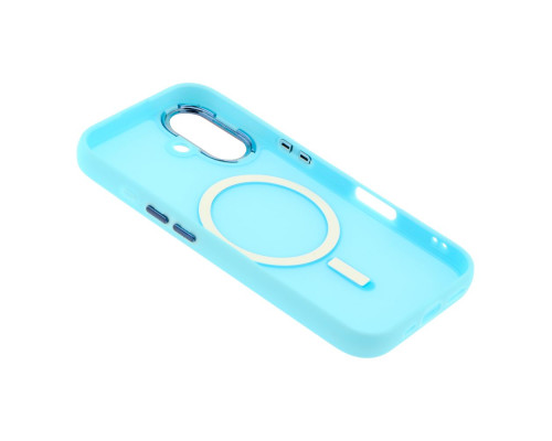 Чохол TPU+PC Space Magnetic Color with Magsafe для iPhone 16 Plus Колір Blue 2020000430025